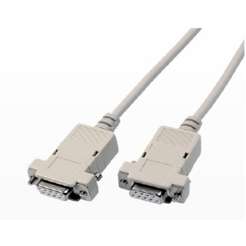 Câble Null modem RS232 DB9 femelle-femelle - l. 5 m
