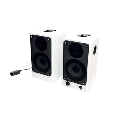 Enceinte avec télécommande filaire Neklan - 40 W - lot de 2