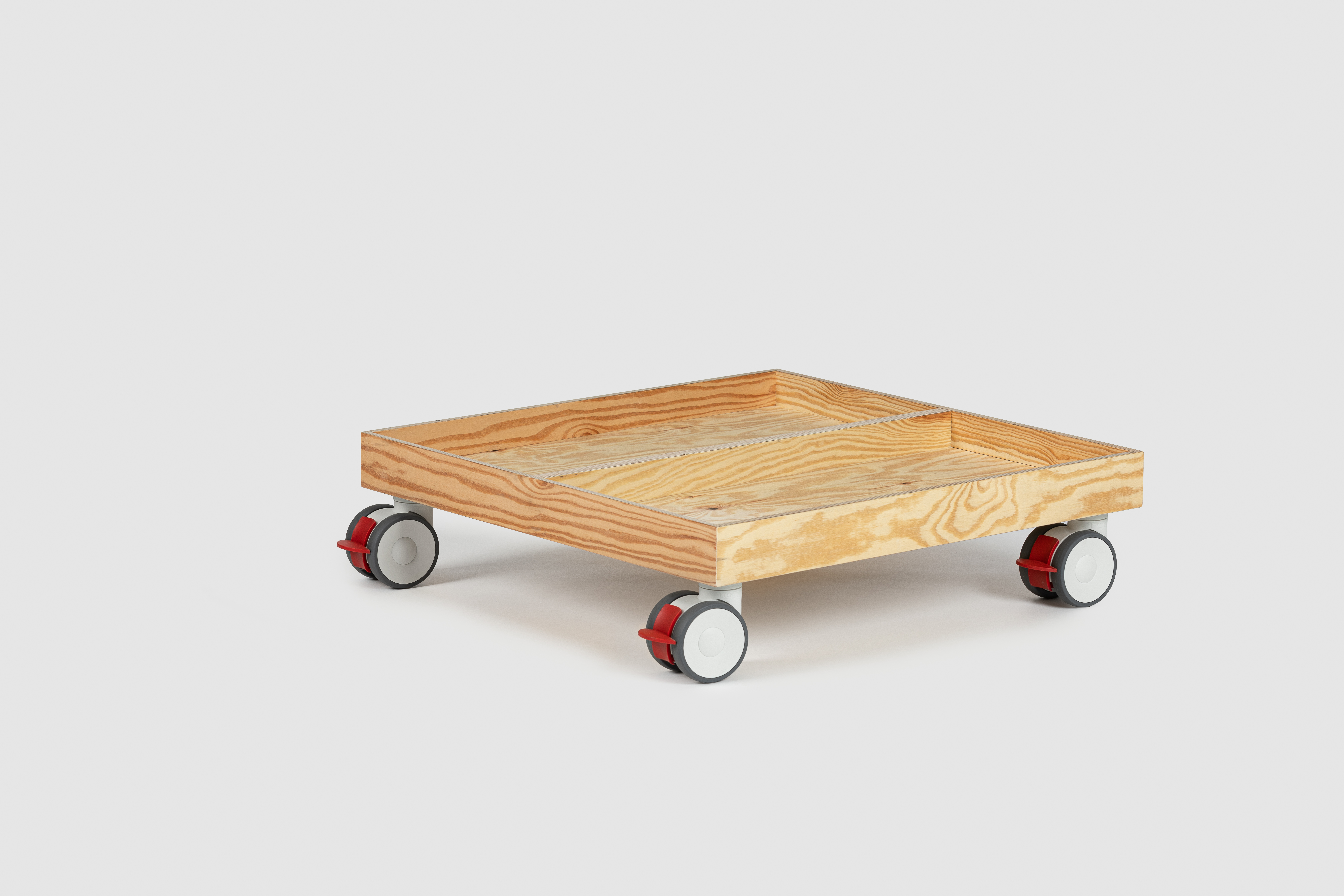 Chariot mobile L - l. 72,1 x h. 19,8 x pr. 72,1 cm