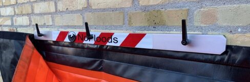 NoFloods rail de montage mural pour FlexGuard (1 pièce)