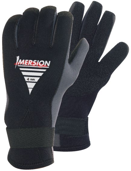 Gants néoprène Imersion Métalite - 4 mm - noir/gris