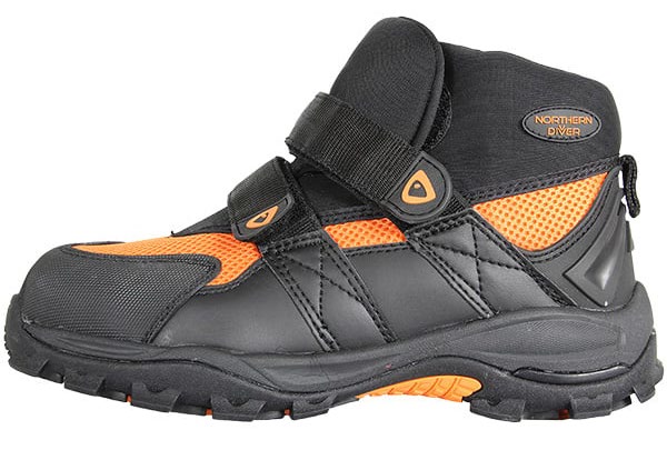 Chaussure de sauvetage aquatique Northern Diver Freestyle V2 - noir/orange
