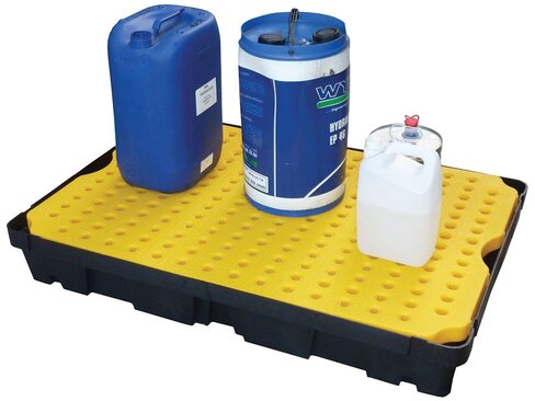 Bac - palette de rétention 150l pour petits conditionnements 1250x850x230 mm