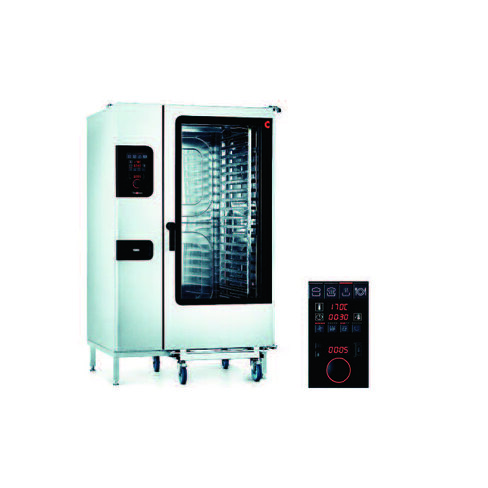 Four mixte hybride électrique à système clos 20 niveaux GN2/1 easy Dial + porte escamotable +