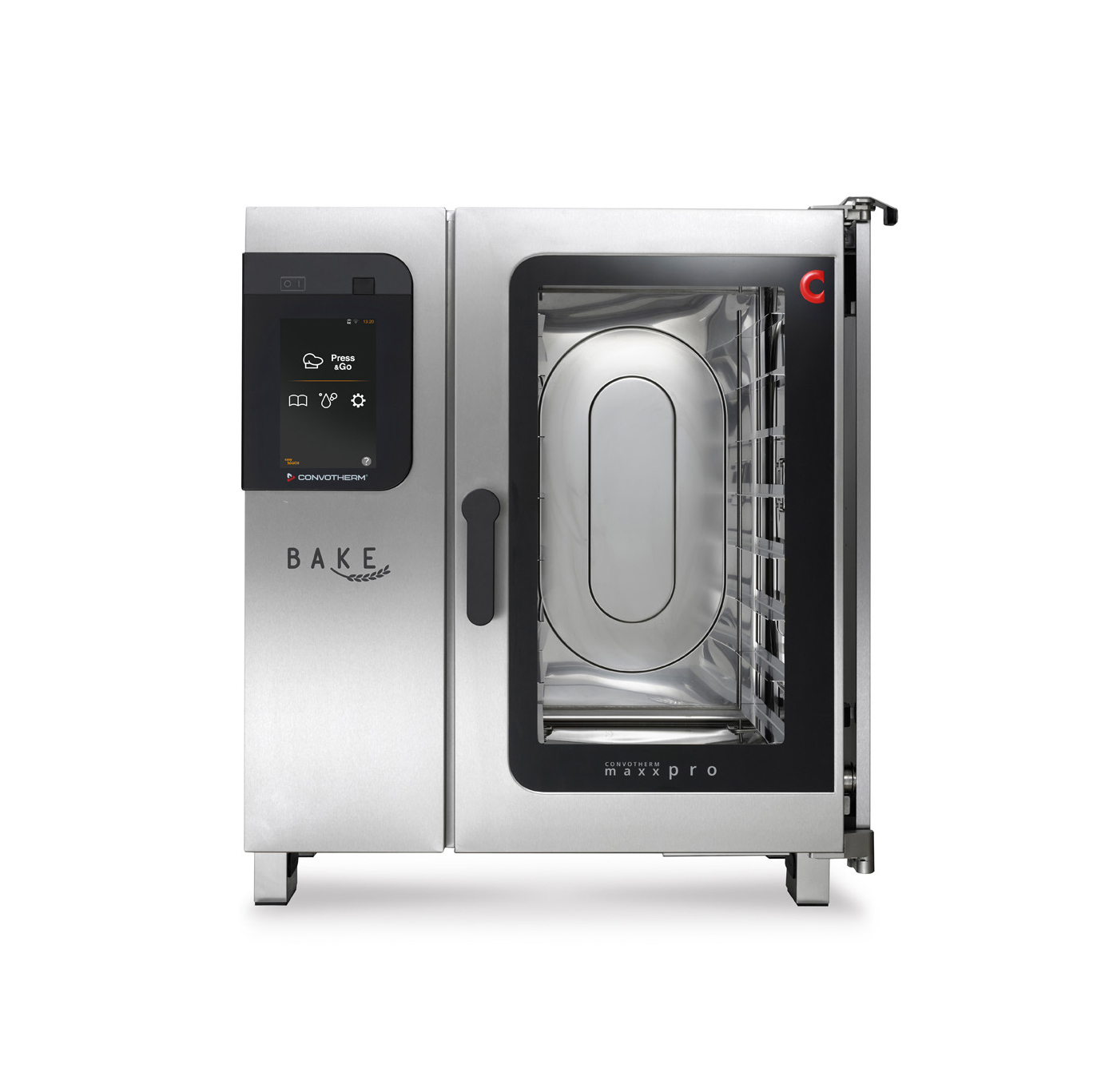 Four mixte hybride électrique 5 niveaux 600 / 400 porte escamotable + nettoyage automatique
