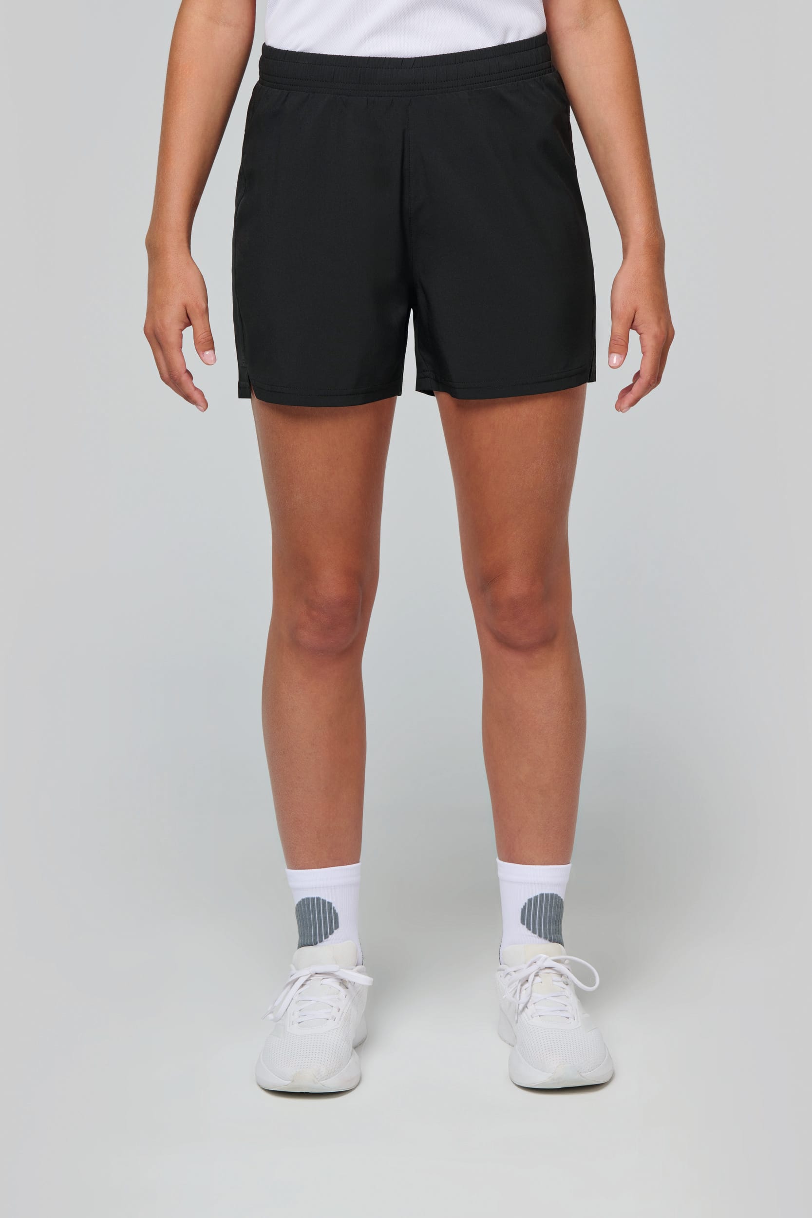 Short de running femme non slippé - PA1034 - 92 % polyester 8% élasthanne (105g/m²)