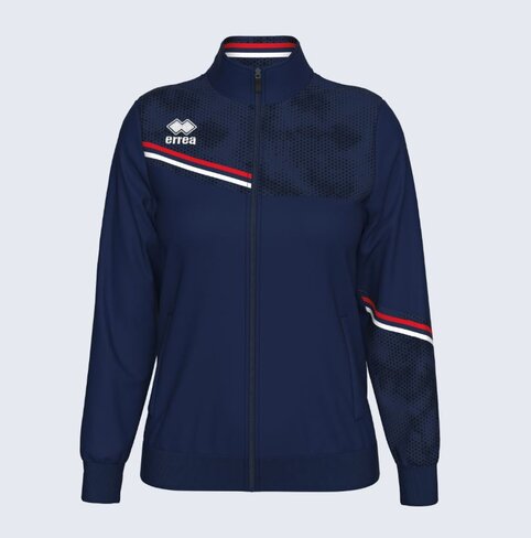 Veste survêtement femme - Estella - Errea - 100 % polyester elastic-tricot - 200g/m²
