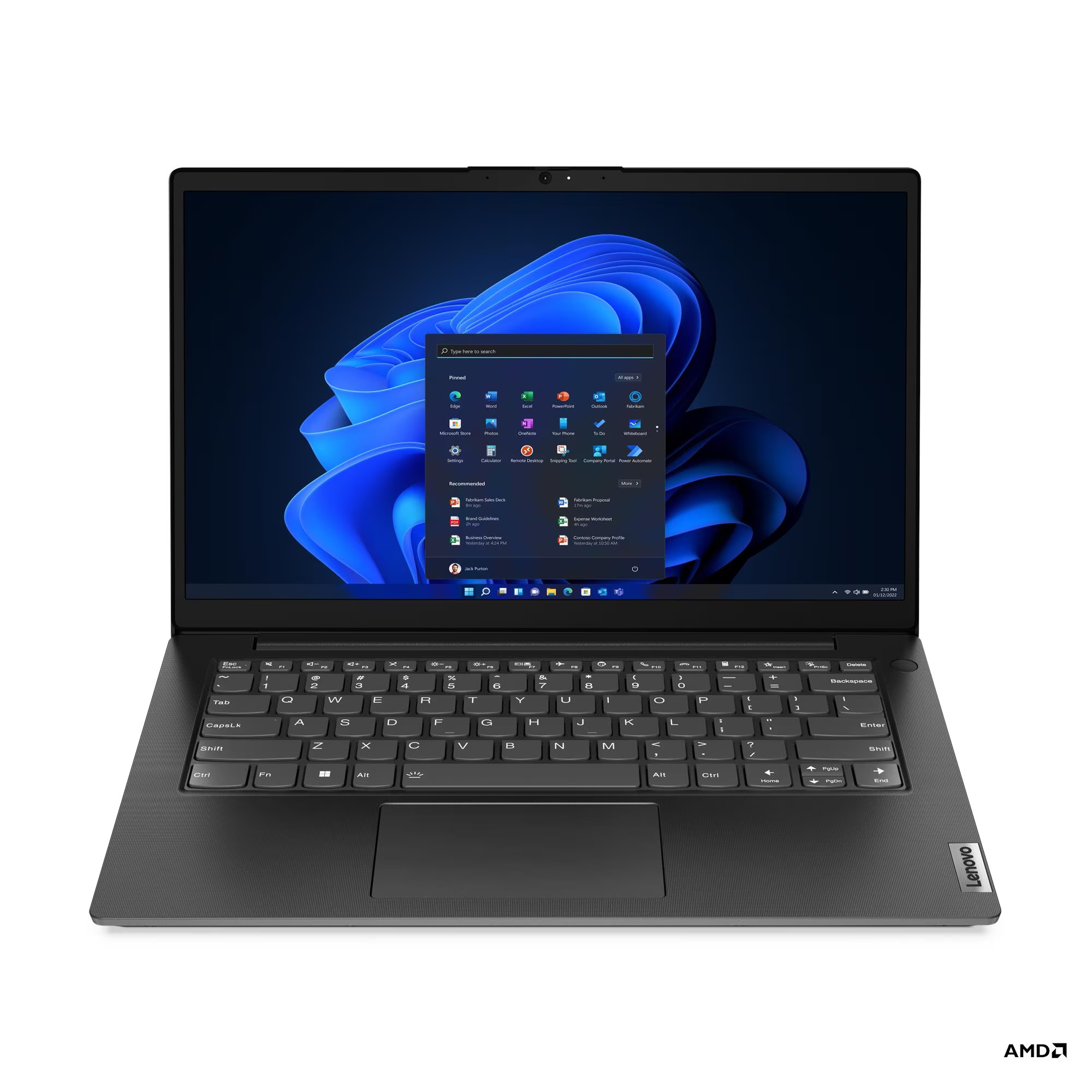 PC portable Lenovo V14 Gen 4 - 14'' Ryzen 3 7320U - 8 Go - 256 Go - Sans OS - sans chargeur