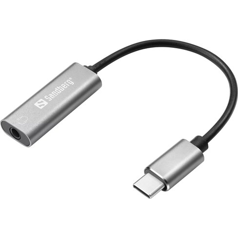Adaptateur jack vers USB-C Sandberg