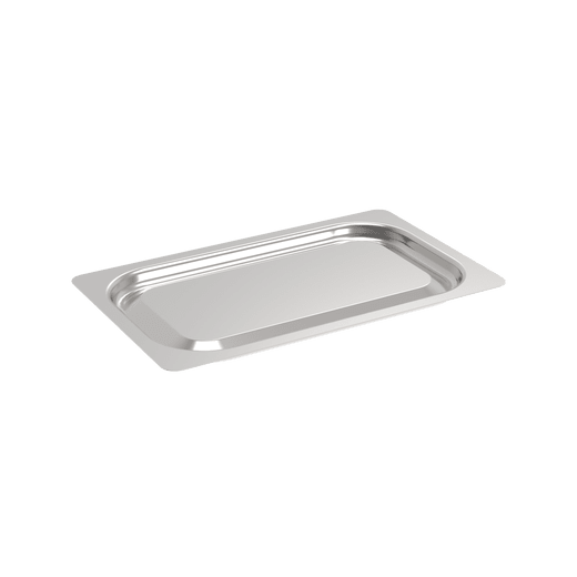 Couvercle inox emboitable GN 1/4 + 1 QR