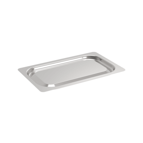 Couvercle inox emboitable GN 1/4 + 1 QR