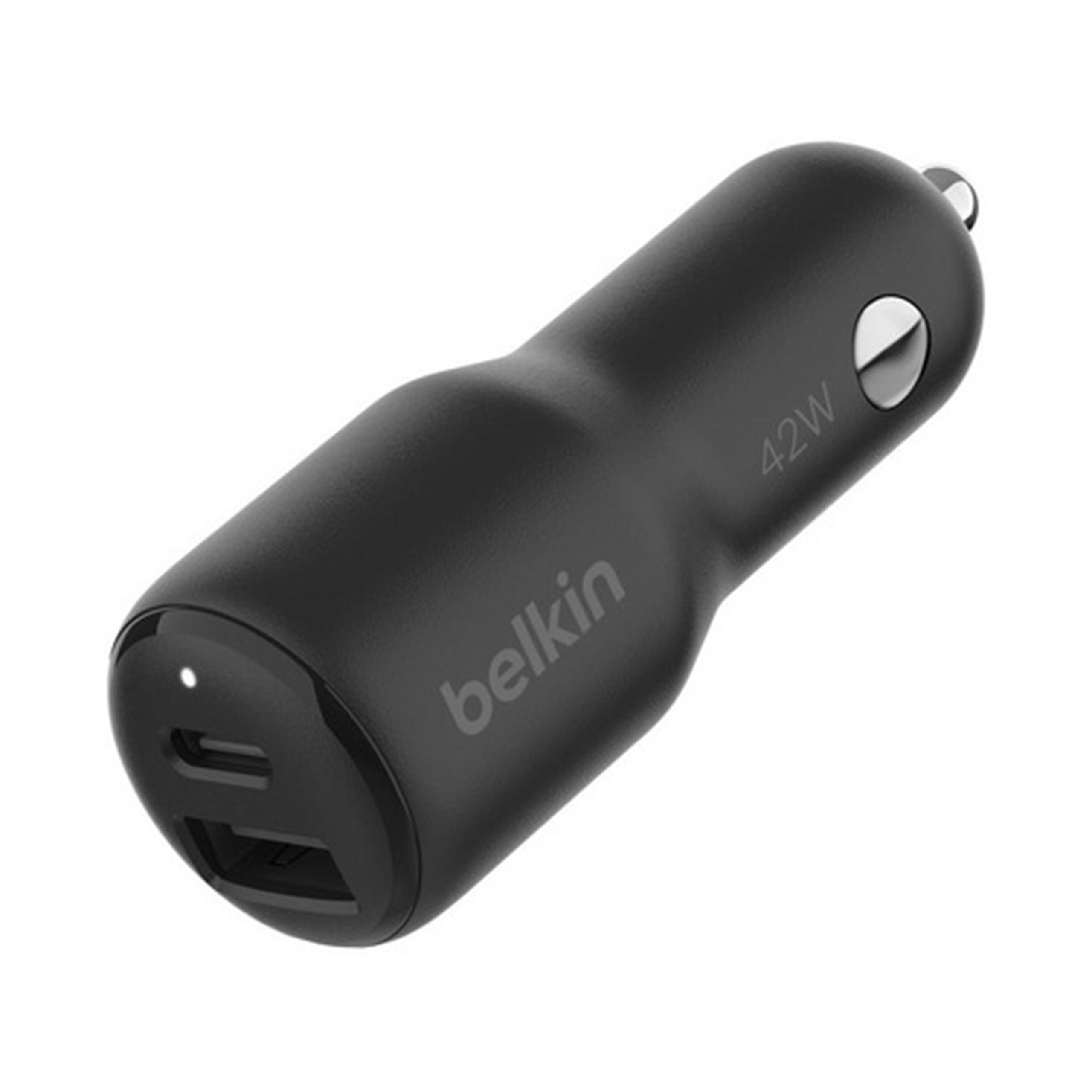 Chargeur universel de voiture Belkin CCB004btBK USB-C de 30 W, USB-A de 12 W
