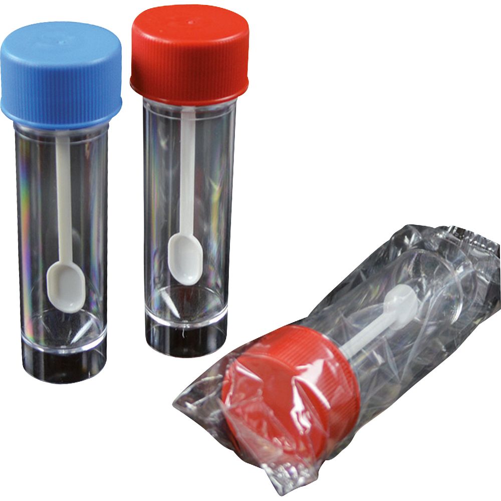 Flacon 25 ml stérile en emballage par 100 x 500