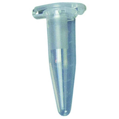 Microtube 0,5 ml avec capuchon verrouillable x 1000