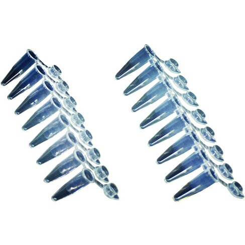 Barrette de 8 Microtube à Capuchon en dôme x 120