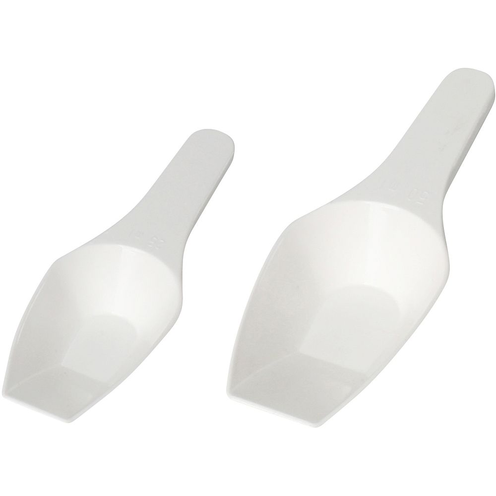 Pelle à fond plat en polypropylène, 25 ml x 12