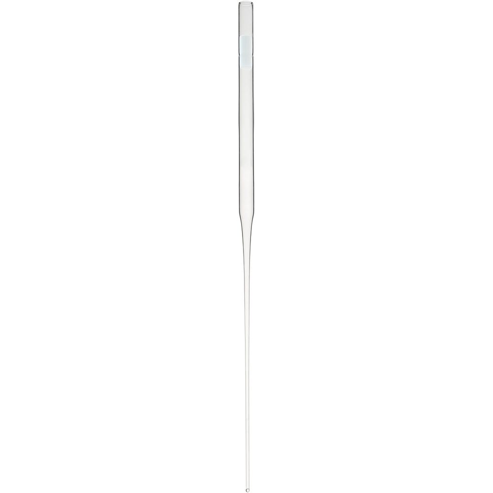 Pipette Pasteur en verre à pointe ouverte, non cotonnées, Ø7,3 x 230 mm x 1000