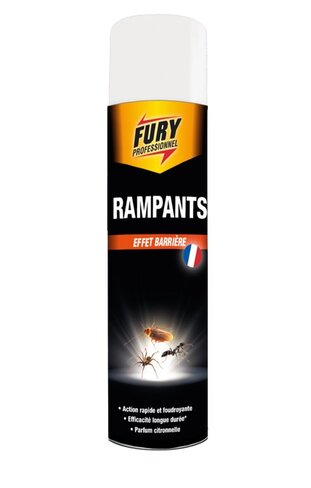 Fury tous rampants - aerosol de 400 ml Colis de 6
