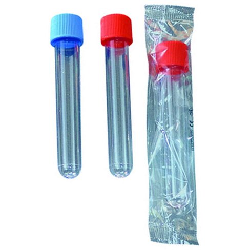 Tube capuchon vissant en PS 15 ml stérile x 150