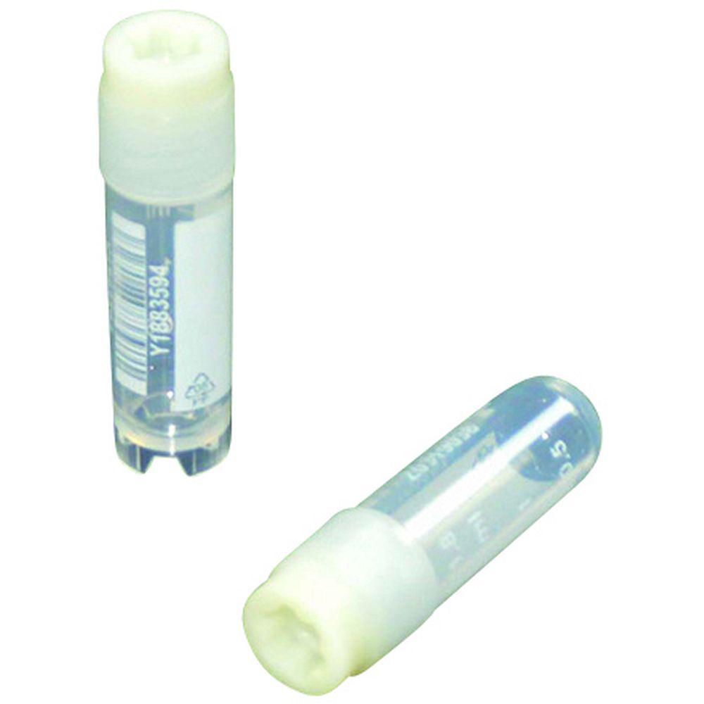 Cryotube stérile à filetage externe avec jupe 5 ml x 50