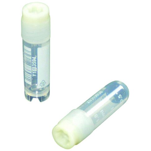 Cryotube stérile à filetage externe avec jupe 5 ml x 50