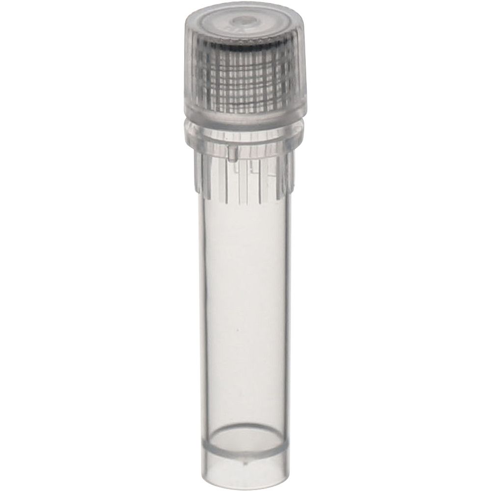 Microtube à centrifuger 1,5 ml, bouchon vissant, stérile, RNase et Dnase free, apyrogènes x 100