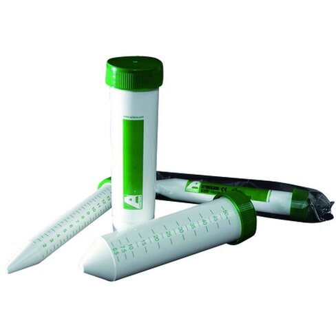 Tube conique photosensible à jupe 50 ml stérile en vrac x 25