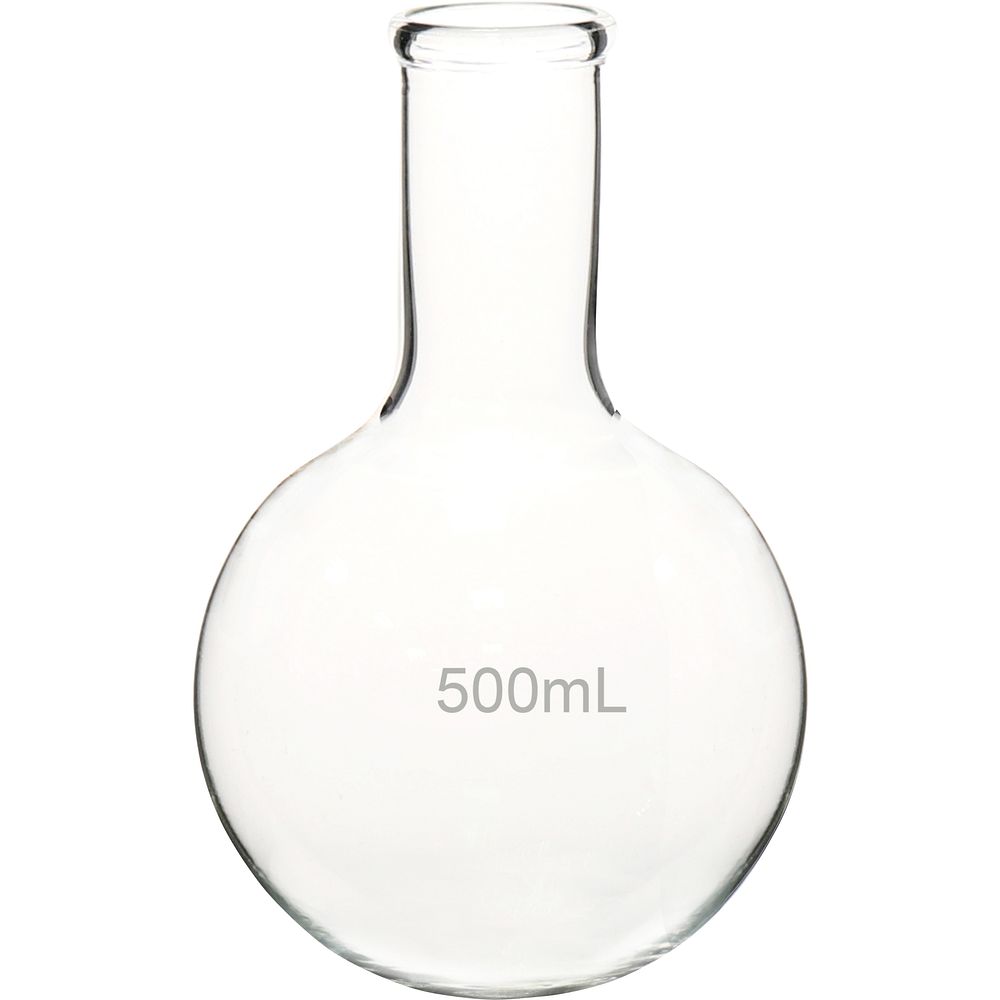 Ballon à fond rond, col étroit, en verre borosilicaté 3.3, 20 litres
