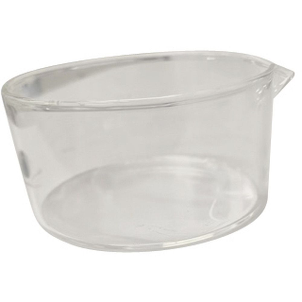 Cristallisoir en verre borosilicaté avec bec verseur, Ø125 x 63 mm, 500 ml