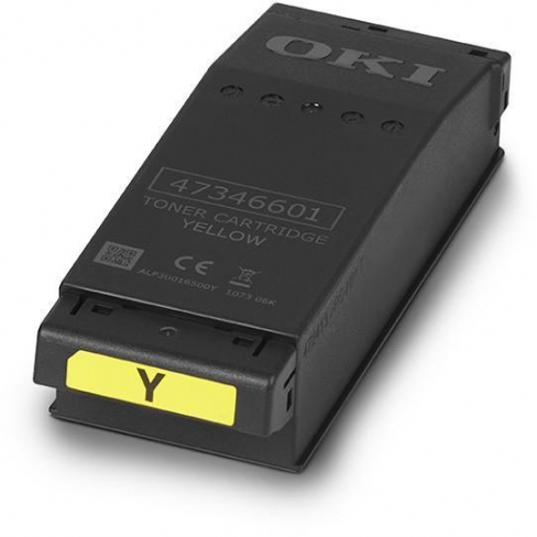 Toner 09006129 OKI jaune - l'unité