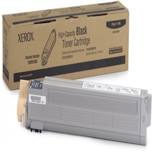 Toner laser Xerox 106R01080 - noir - l'unité
