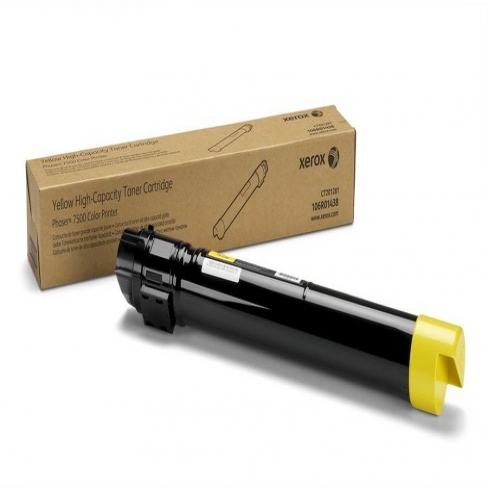 Toner laser Xerox 106R1438 - jaune - l'unité