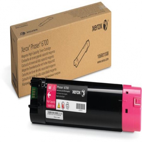 Toner laser grande capacité Xerox 106R01508 - magenta - l'unité