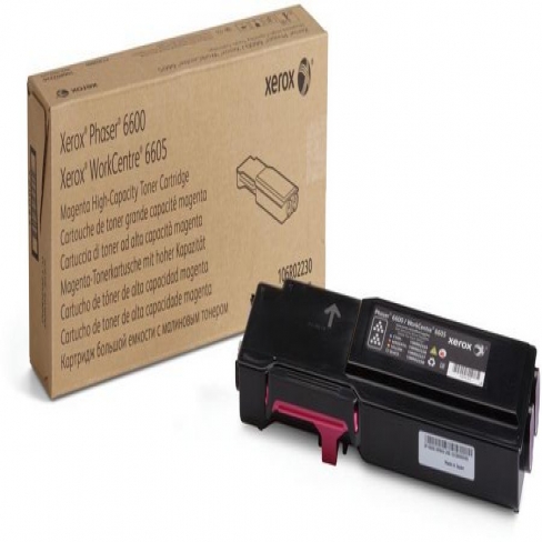 Toner laser grande capacité Xerox 106R02230 - magenta - l'unité