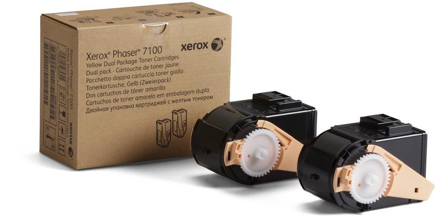 Toner laser grande capacité Xerox 106R02604 - jaune - l'unité