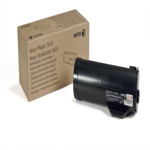 Toner laser grande capacité Xerox 106R02722 - noir - l'unité