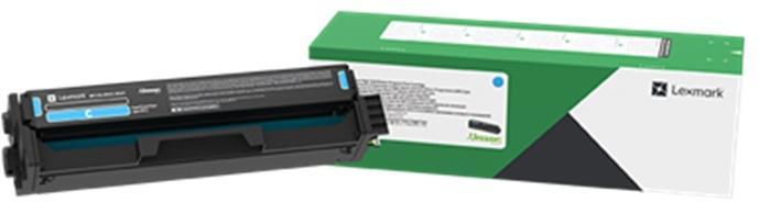Toner laser Lexmark 20N2XC0 - cyan - l'unité