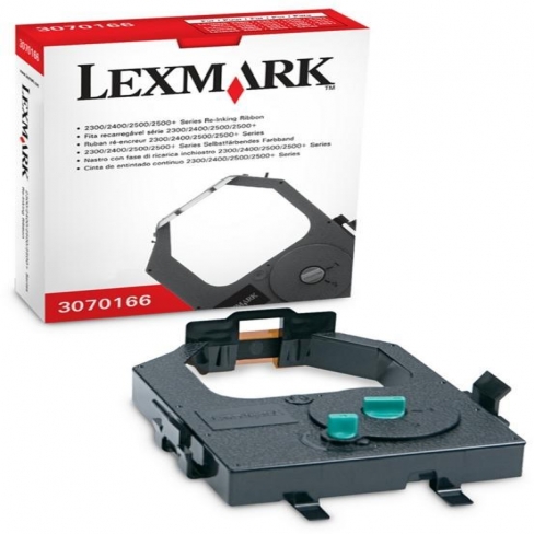 Ruban Lexmark - 3070166 - noir - l'unité