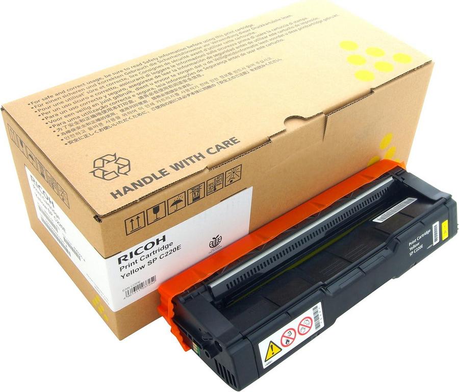 Toner laser Ricoh 406106 - jaune - l'unité