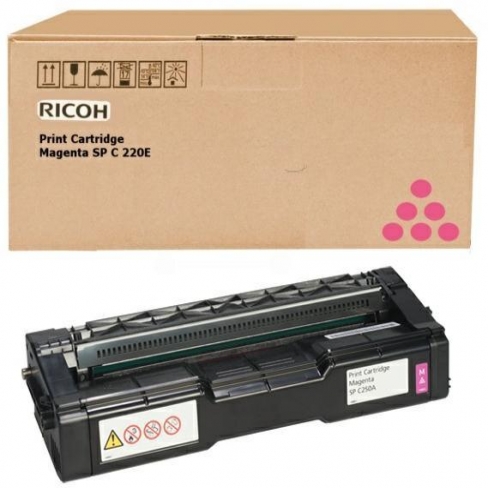 Toner laser Ricoh 407545 - magenta - l'unité