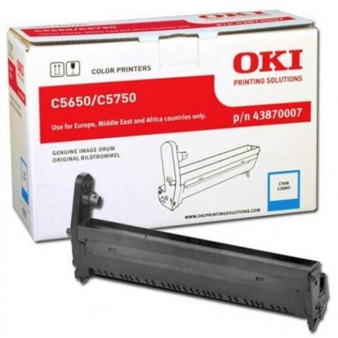 Tambour Oki 43870007 - cyan - l'unité