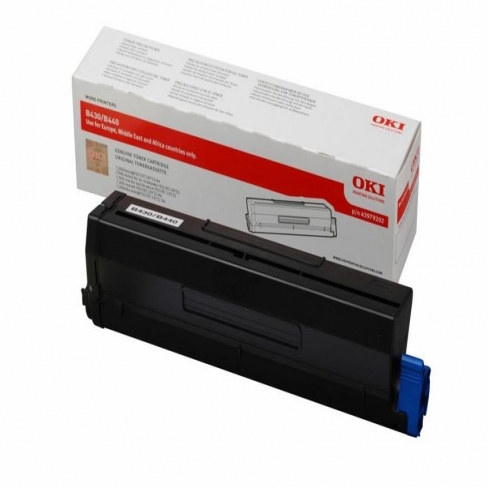 Toner laser Oki 43979002 - noir - l'unité