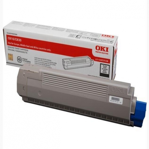 Toner laser Oki 44059108 - noir - l'unité