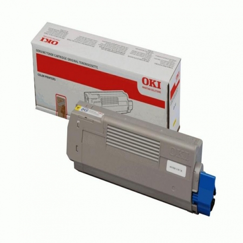Toner laser Oki 44315305 - jaune - l'unité