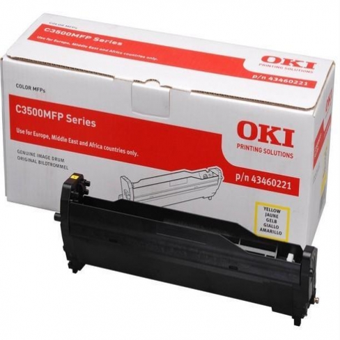 Toner laser Oki 44844505 - jaune - l'unité
