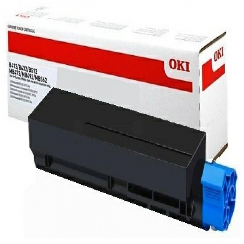 Toner laser Oki 45807111 - noir - l'unité