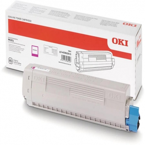 Toner laser Oki 45862815 - magenta - l'unité