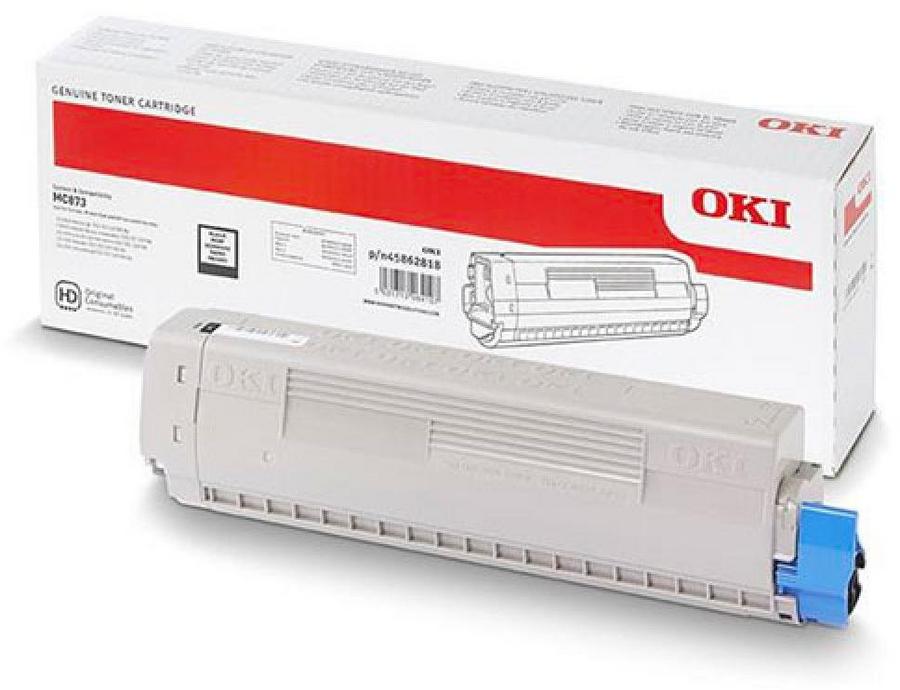 Toner laser Oki 45862818 - noir - l'unité