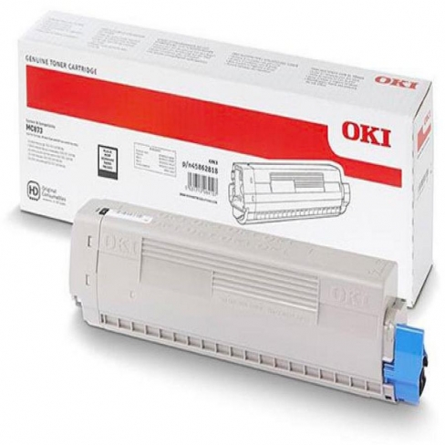 Toner laser Oki 45862818 - noir - l'unité
