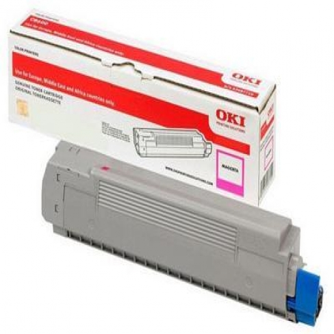 Toner laser Oki 46471102 - magenta - l'unité